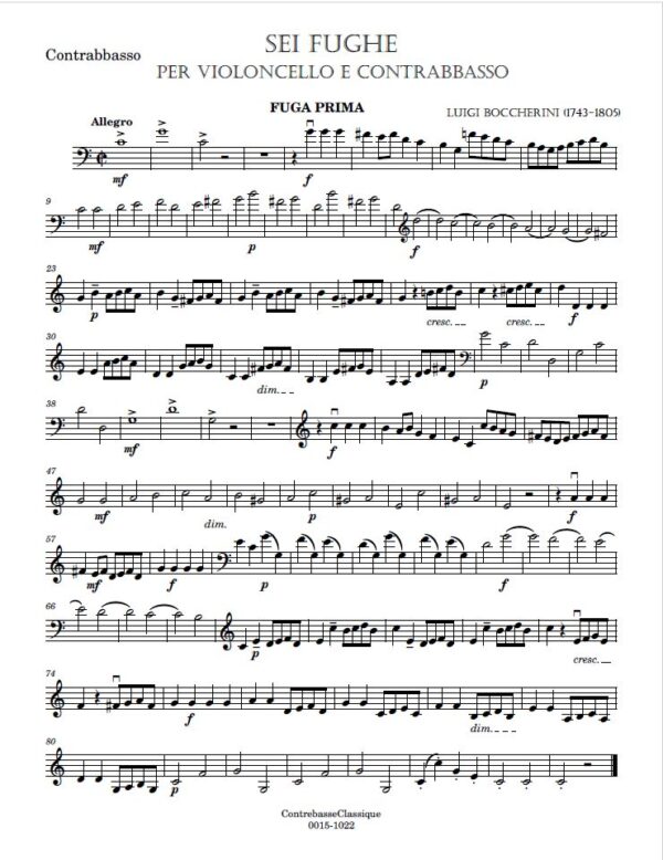 BOCCHERINI, Luigi (1743-1805) - Image 2