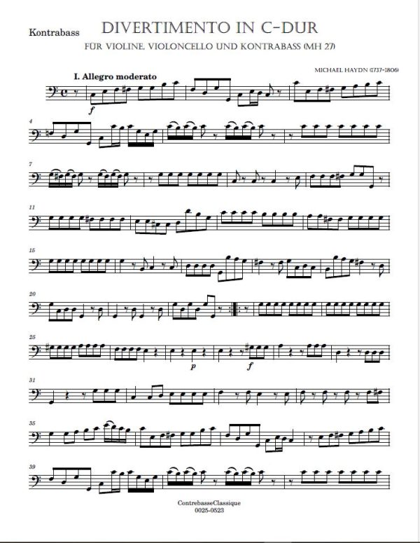 Haydn Div C Dur image 2