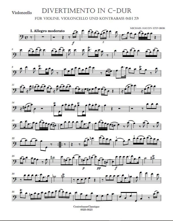Haydn Div C Dur image 3