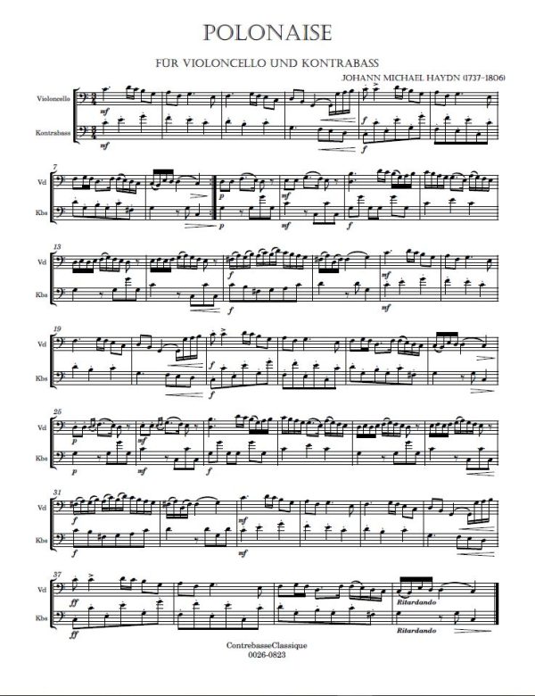 Haydn Polonaise image 1