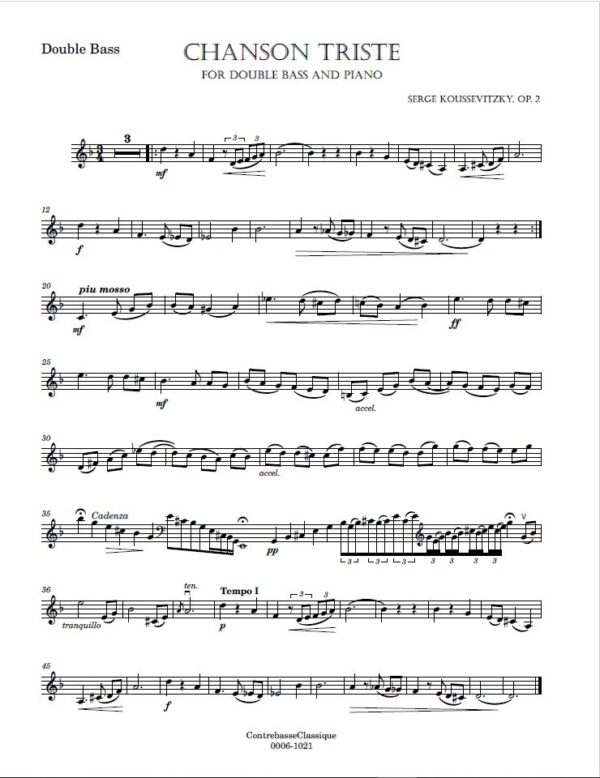 KOUSSEVITZKY, Serge (1874-1951) - Imagen 3