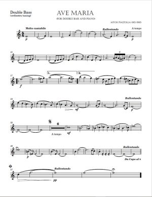 Piazzolla Ave Mario image 2